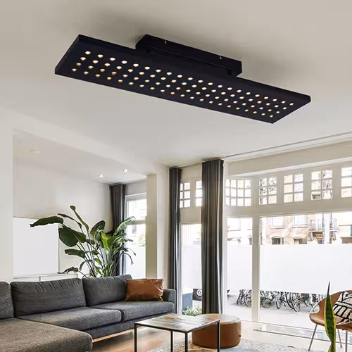 LED Deckenleuchte in länglicher Form